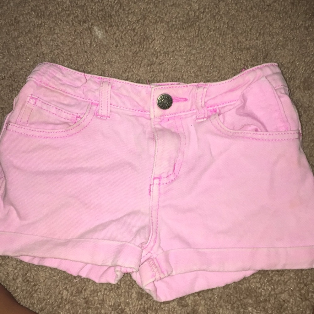 Pink shorts